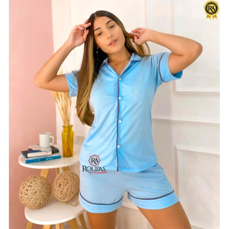 Pijama Americano Feminino - Direto da Fábrica