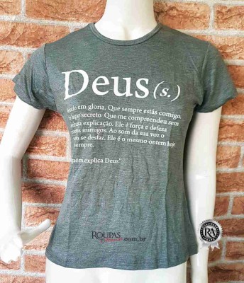 Blusas com sales dizer evangelico