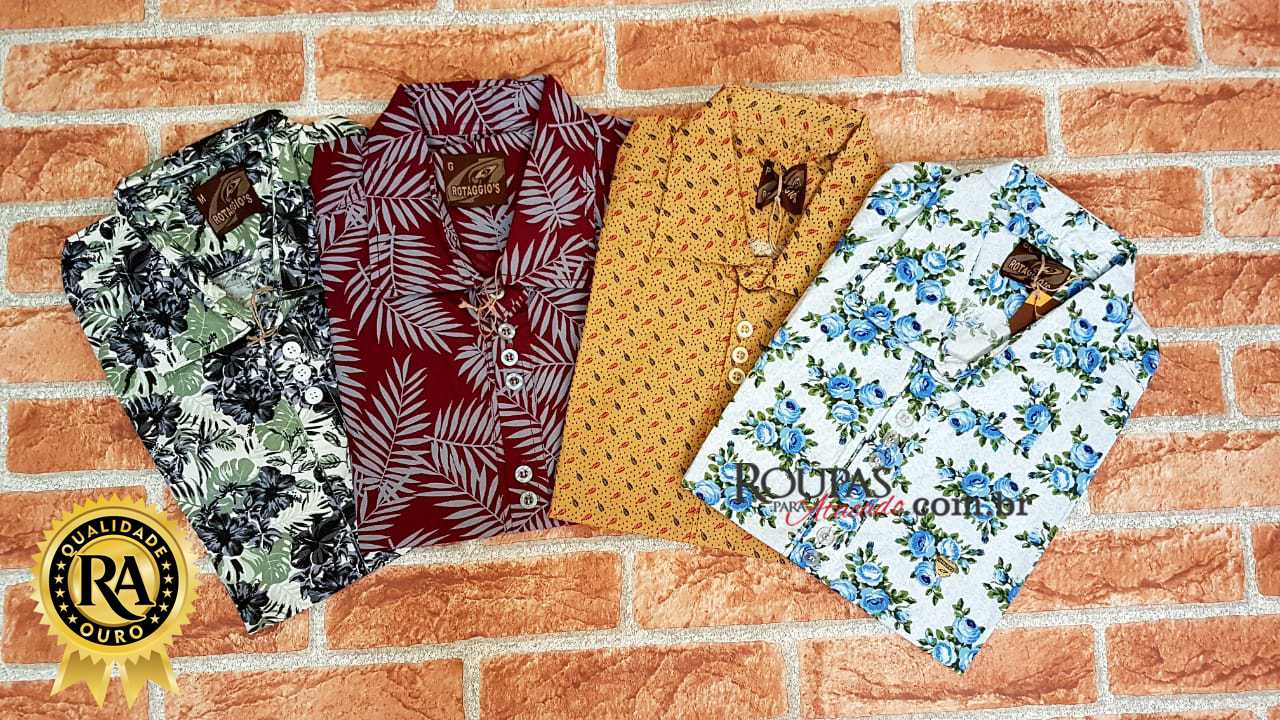 Camisas deals estampadas atacado