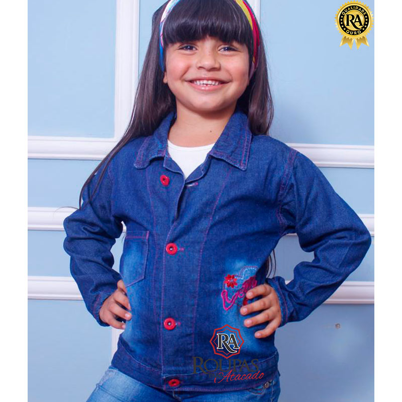 Roupa jeans sales infantil atacado