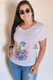 Blusa Feminina Com Estampas