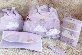 Kit Bolsas Maternidade 4 peas Feminino