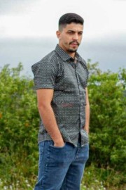 Camisa Social Masculina Estampada