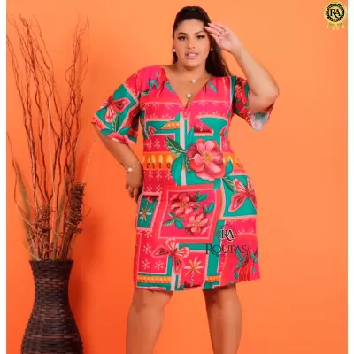 Vestido para senhora cheap plus size